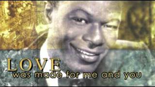 LOVE Nat King Cole Lyrics [upl. by Aika441]