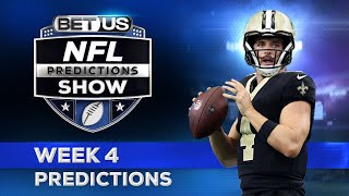 NFL Week 4 Predictions  Free Football Picks Betting Odds and Best Bets [upl. by Asylla]