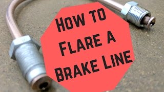 How to Flare a Brake Line [upl. by Arayk]