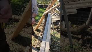 Off Grid Solar Panel Rack Part 37  Crafty Lab Homestead Solar Panel Rack [upl. by Idnal]