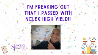 Passed NCLEX  NCLEX High Yield [upl. by Adiarf343]