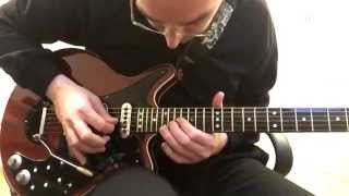 Queen  Made in Heaven cover solo on Red Special Guitar [upl. by Nehttam]