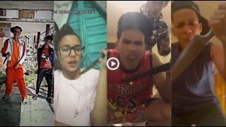 Jóvenes cubanos sacan cuchillos y machetes para bailar el nuevo Trend con la canción de Chocolate MC [upl. by Senior]