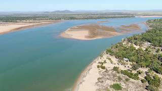 Burdekin River Queensland Australia Drone Video [upl. by Esilenna396]