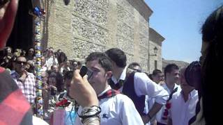 Fiestas San Antonio 2011 Gallur Zaragoza DICHOS PROCESIÓN [upl. by Genevra]