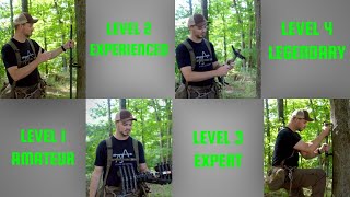 4 Ways to CLIMB a Tree for Hunting  Saddle Hunting Tree Stand Hunting Mobile Hunting and more [upl. by Rivers528]