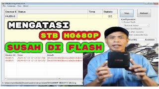 Mengatasi STB HG680p susah di flash [upl. by Ahswat]