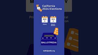 California 2024 Election Dates [upl. by Mij]