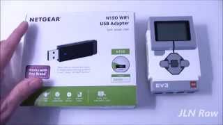 Netgear N150 And EV3 Intelligence Brick Compatability Test [upl. by Nitnerb377]