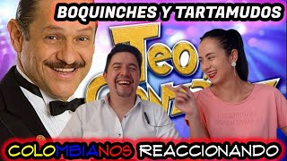 Reaccionando a  TEO GONZALEZ  GANGOSOS Y TARTAMUDOS  😄😄 [upl. by Revert]