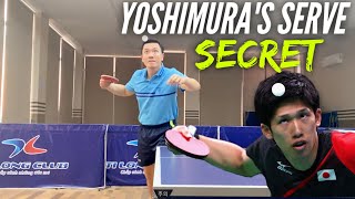 Ti Long reveals the Secret of Yoshimuras Serve and teaches how to Serve [upl. by Clough167]