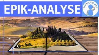 EpikAnalyse Interpretation literarischer epischer Texte  Vorgehensweise Aufbau amp Tipps [upl. by Irem]