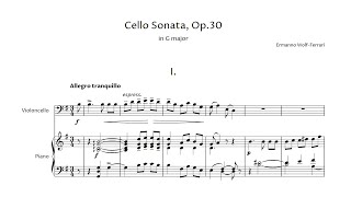 Ermanno WolfFerrari – Cello Sonata in G major [upl. by Sky554]