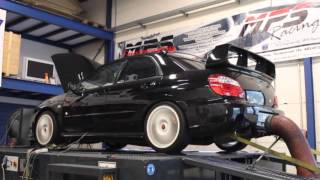 Subaru Impreza WRX STI RB320 Dyno Tuning 380HP [upl. by Aillemac]