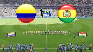 COLOMBIA vs BOLIVIA  INTERNATIONAL FRIENDLY MATCH 2024 [upl. by Blaire]