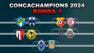 FECHAS HORARIOS Y CANALES PARA LA RONDA DE LA CONCACHAMPIONS 2024 PARA EQUIPOS MEXICANOS IDA [upl. by Akemat]