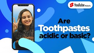 Do You Know Are Toothpastes Acidic or Basic  Amazing Fact 😮 with Nabamita Maam Shorts [upl. by Ordisi940]