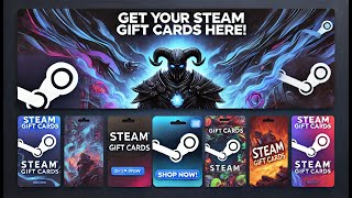 Steam Gift Card Sent online in Digital Format [upl. by Kenimod]