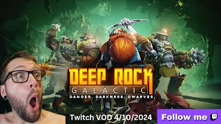 Deep rock galactic grey beard gaming Twitch VOD [upl. by Macintyre]