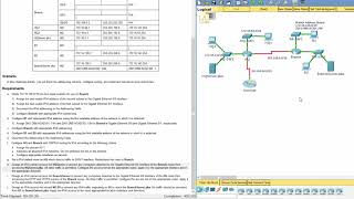 CCNA v6 Packet Tracer 4511 Skills Integration Challenge [upl. by Orsola880]