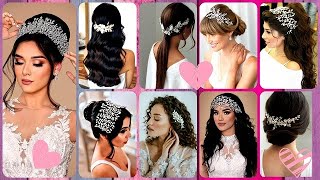 PEINADOS DE NOVIAS CON TOCADOS 2024  TOCADOS DE NOVIAS  HAIRSTYLES FOR WEDDINGS [upl. by Gredel441]