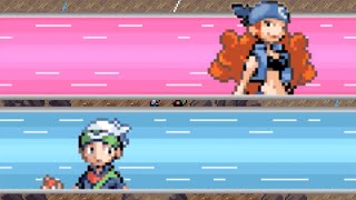 Pokemon Emerald Kaizo  vs Aqua Admin Shelly 2nd Battle [upl. by Arayt11]