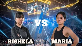 RISHELA OSKA VS MARIA TARANDE  FULL FIGHT ONE PRIDE 84 KING SIZE NEW [upl. by Genie]