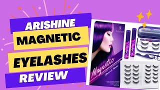 Do Not Get Seven Crowns Magnetic Lashes Get Arishine💜 magneticeyelashes makeup review [upl. by Nosnor]