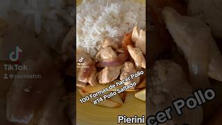 100 Formas de hacer Pollo 14 PolloSaltado Lomosaltado chifa fusion [upl. by Dagnah]