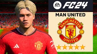 Reparerer Manchester United i EAFC 24  Dansk Karriere Mode [upl. by Platto]