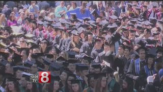 Yale University holds commencement [upl. by Hulbert740]