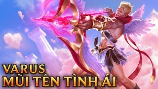 Varus Mũi Tên Tình Ái  Heartseeker Varus  Skins lol [upl. by Laws280]