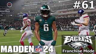 The Slim Reaper Steps Up Against The Giants  Madden 24 Philadelphia Eagles Franchise ep 61 [upl. by Ayanat]