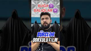 Bürclər qorxulu filmə baxanda 😂 natigroman shorts bürclər [upl. by Xanthe]