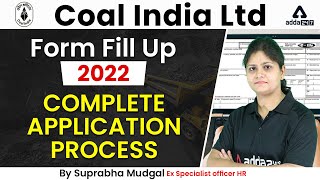 CIL Coal India Limited Form Fill Up 2022  Coal India Ka Form Kaise Bhare  Adda247 [upl. by Middendorf]