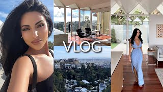 VLOG I Go To LA Vacation In The Hollywood Hills amp House Tour [upl. by Nance]