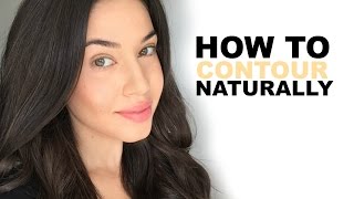 How to Contour Naturally for Everyday Makeup  Natural Makeup  Eman [upl. by Airotal]