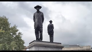 The NEW 4th Plinth At Trafalgar Square  September 2022 [upl. by Keeryt]