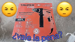 umboxing rotomartillo Truper pro ¿VALE LA PENA [upl. by Berrie]