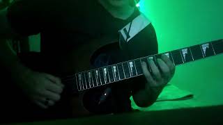 Psychosocial Solo  Slipknot I Guitar Playthrough [upl. by Arenat]