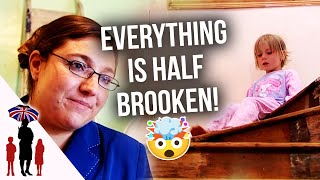 Supernanny cant believe the MESS in this familys house [upl. by Sinnaiy120]