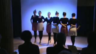 Performance based on Dalcroze Eurhythmics created by Pamela Betley  Bachs Bourree in e minor [upl. by Medlin637]