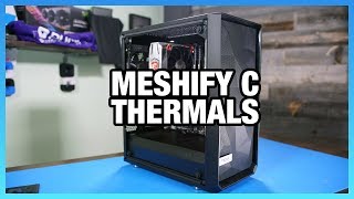 Fractal Meshify C Review Thermals amp Noise vs Define C [upl. by Fidole467]