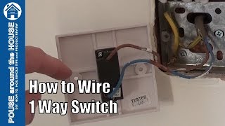 Wiring Diagram Using a 2 Gang Switch to Control 2 Independent Lights Using the 3 Plate Wiring Method [upl. by Robina]