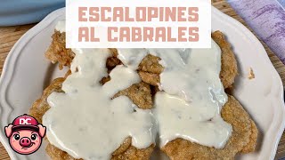 Escalopines al Cabrales 🥩 ¡Receta Asturiana [upl. by Devad]