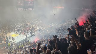 PARTIZAN  CRVENA ZVEZDA THE BEST BASKETBALL ATMOSPHERE EVER ABA LEAGUE FINAL  GAME 5 [upl. by Annayram]