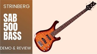 Strinberg SAB 500 demo and review [upl. by Nahtnanhoj]