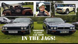 Episode 1  Thoresby Classic Car Show in the Jaguar XJ6 X300s [upl. by Yeorgi]