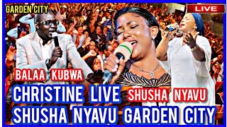 CHRISTINE SHUSHO ARRIVES KENYA  CHURCHIL LIVE  SHUSHO LIVE TODAY GARDEN CITY [upl. by Philips]