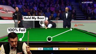 Most Entertaining Snooker Shots [upl. by Ahseryt]